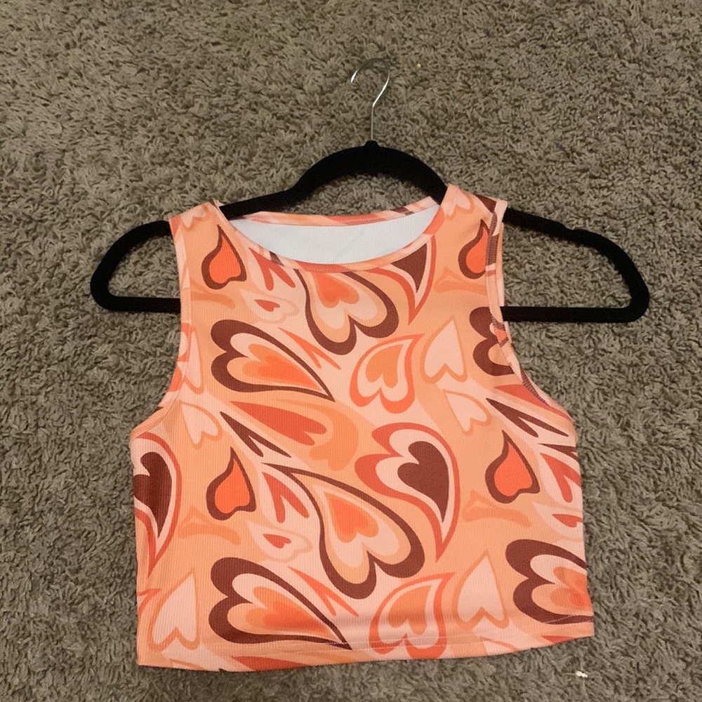 super trendy colorful cropped tank perfect for outfit combinations